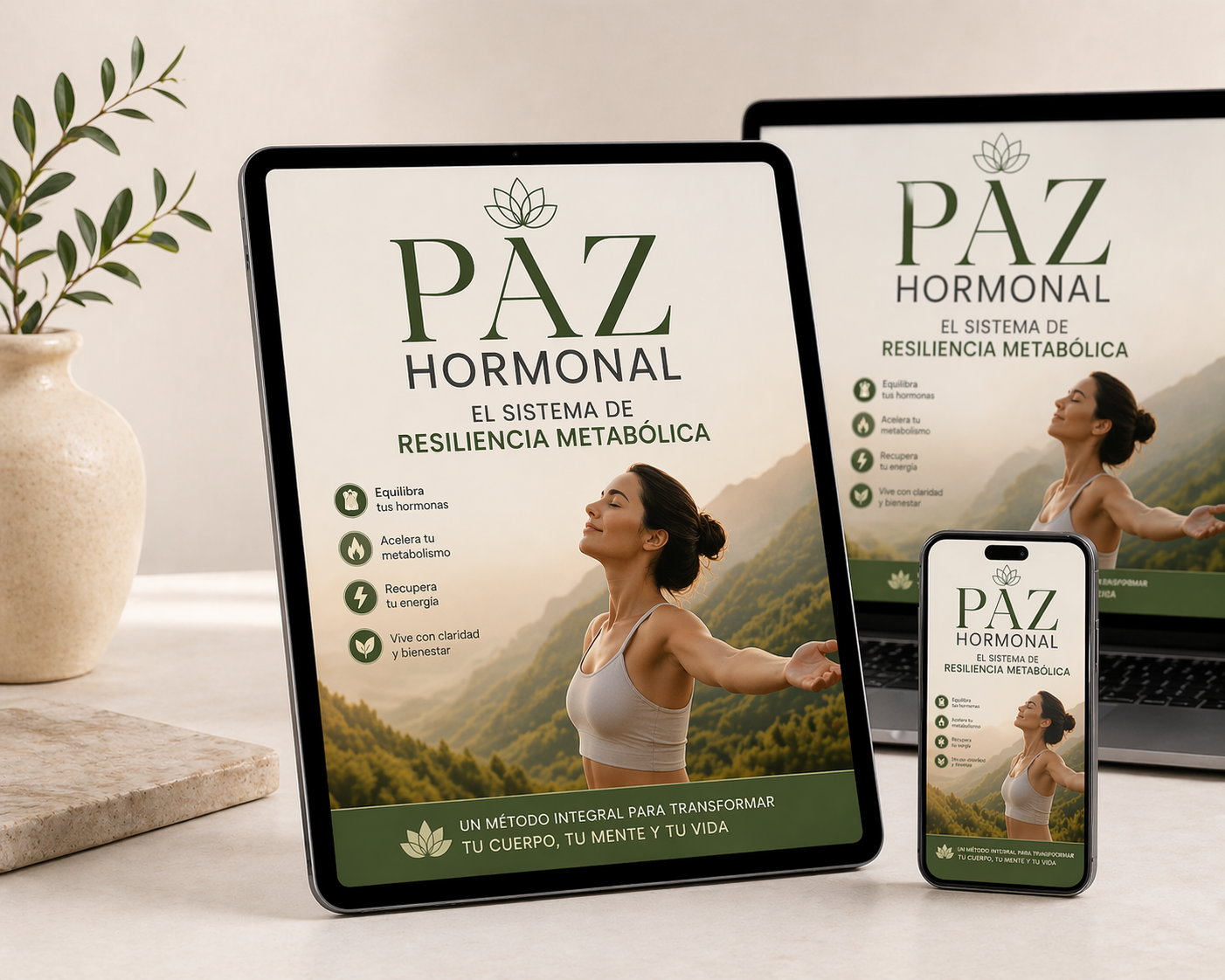 Paz Hormonal +40 — El Sistema Completo de Resiliencia Metabólica